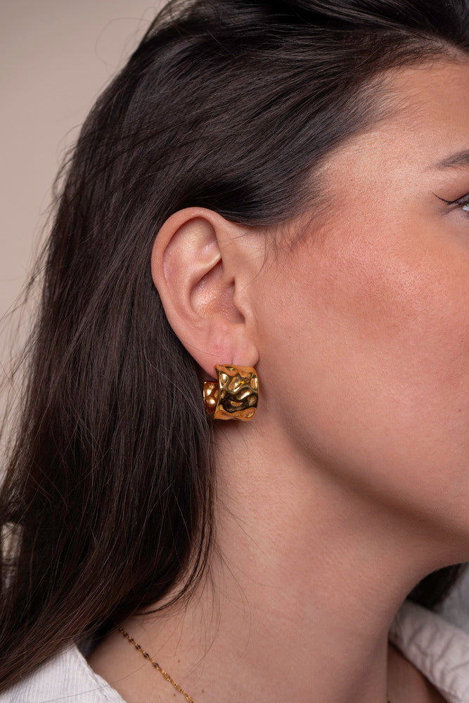 Chunky Vintage Earrings - Andrea