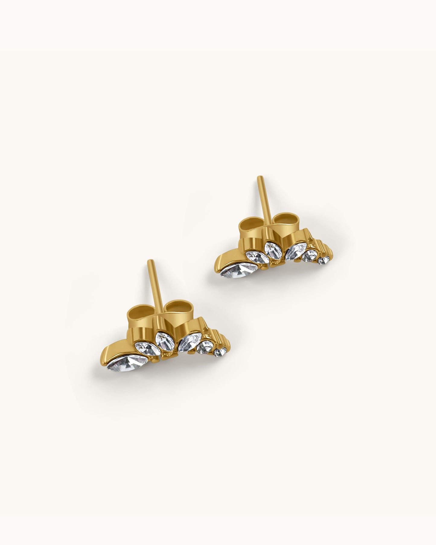 Kristallen Studs - Zora