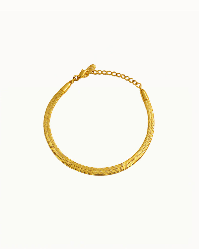 Basic Gold Bracelet - Rivka