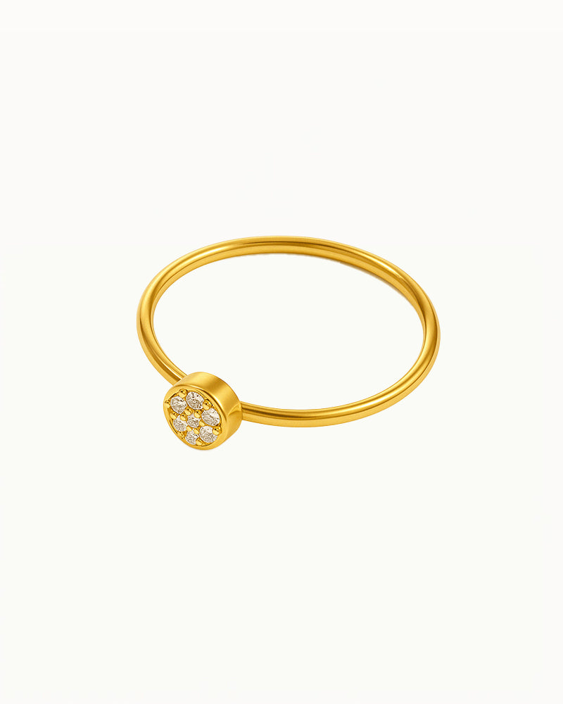 Crystal Stone Ring - Chiara - R32
