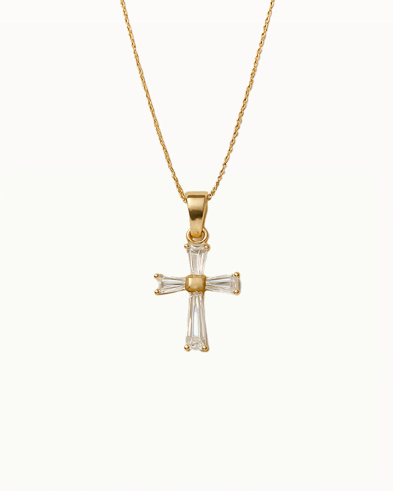 Kristallen Kruis Ketting - Lottie