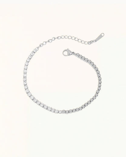 Armband met Kralen en Kristallen - Jianna