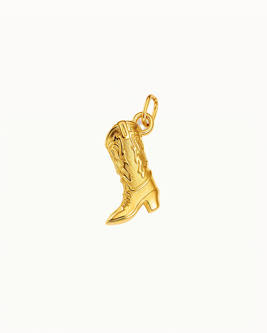 Gouden Cowboylaars Bedel - Mex