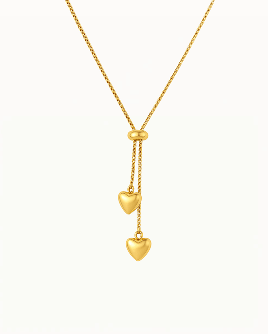 Verstelbare Hartjesketting - Quincy