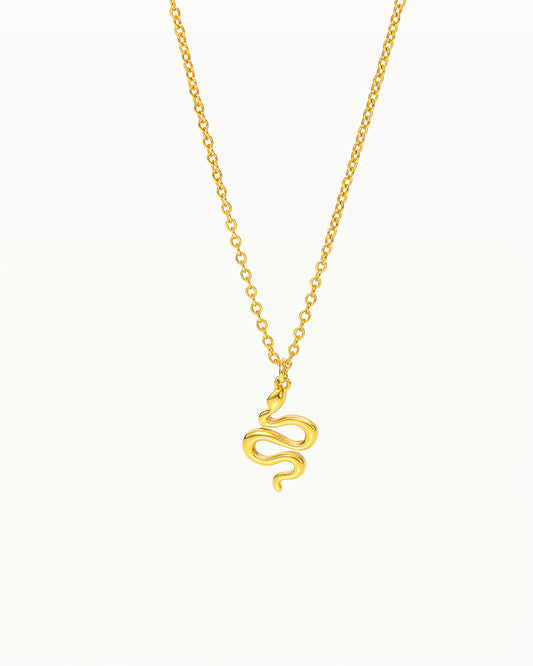 Goldene Schlangenkette - Seraphina