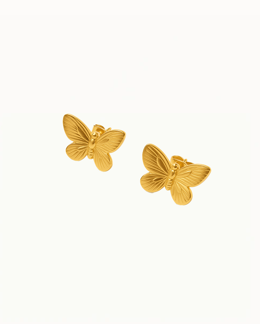 Vlinder Studs Oorbellen - Mavis