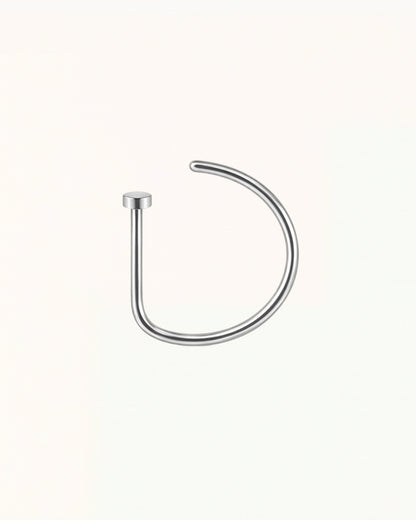 Minimalist Nose Piercing - Jillian