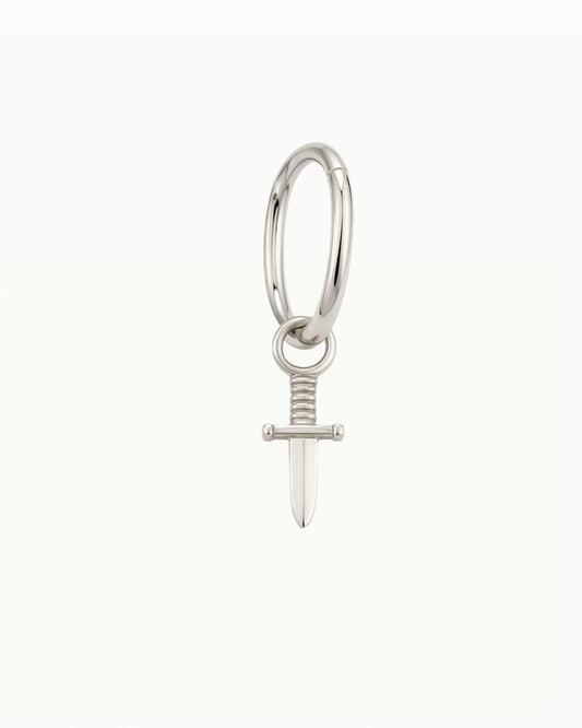 Titanium Piercing met Zwaard Hanger - Anja