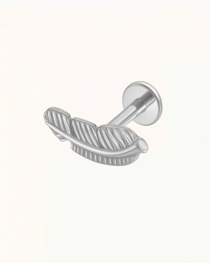 Titanium Feather Piercing - Asha