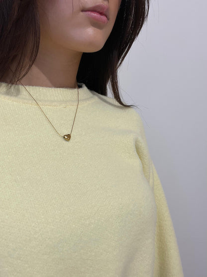 Collier en Cœur Doré Minimaliste - Shay